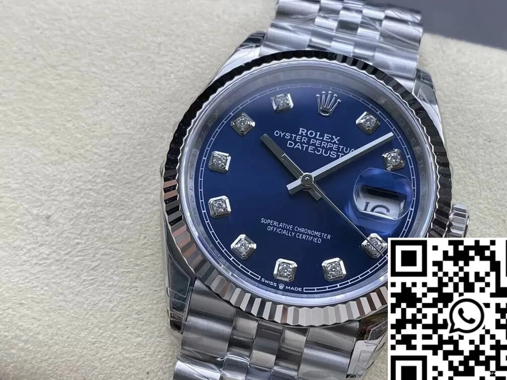 36MM Steel Datejust VS Stainless Factory Rolex M126234-0037 0503